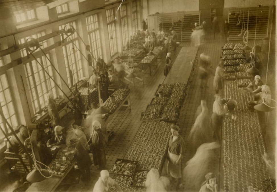 Современное производство в начале прошлого века