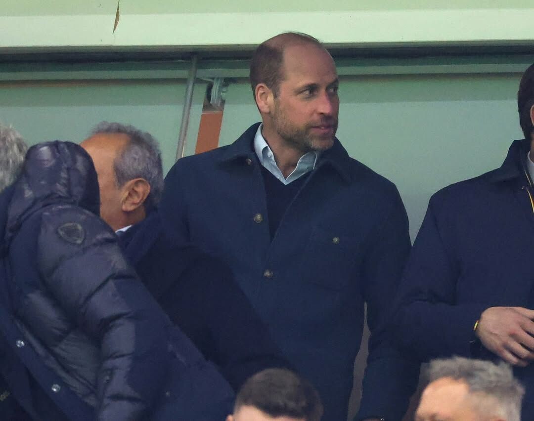 Принц Уэльский на матче  «Астон Вилла» — «Зальцбург» 30 января 2026 года.Фото из сети Интернет 