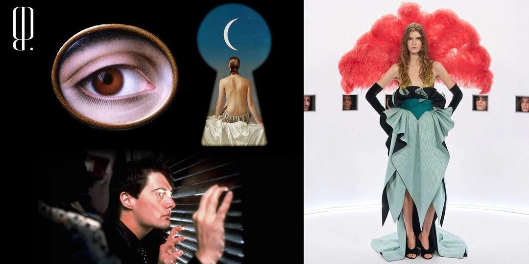 Подглядели у Valentino: мудборд вуайеризма в моде и искусстве