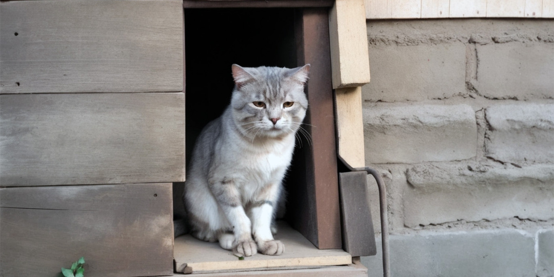 Дедушка-кот