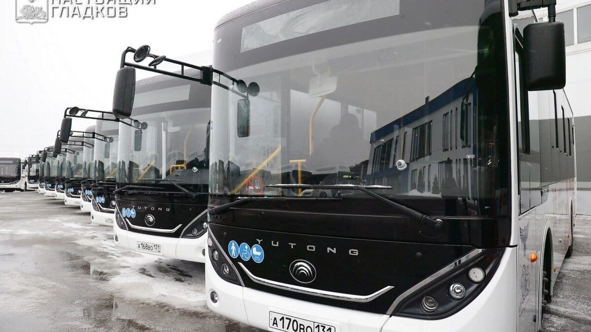    Новые автобусы работают на газу и оборудованы для маломобильных граждан   t.me/vvgladkov