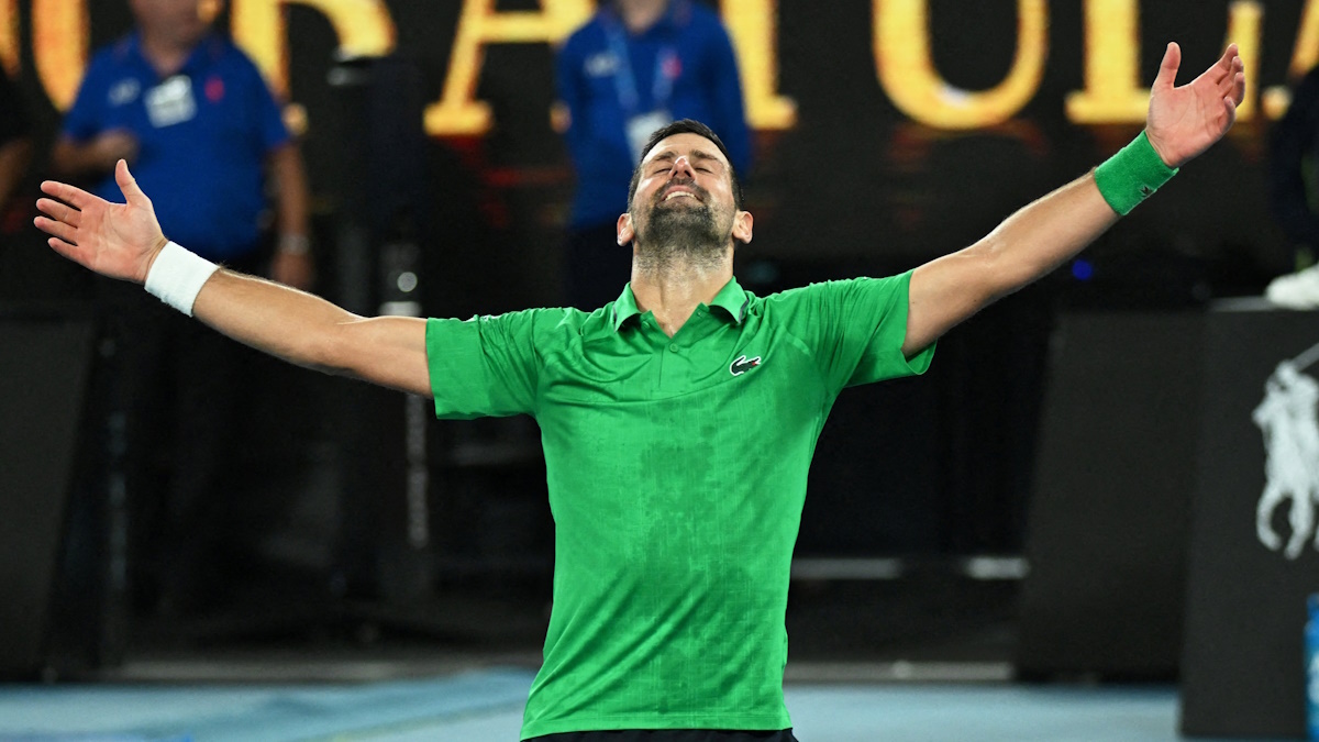    Новак Джокович вышел в финал Australian Open 2026. Фото: REUTERS