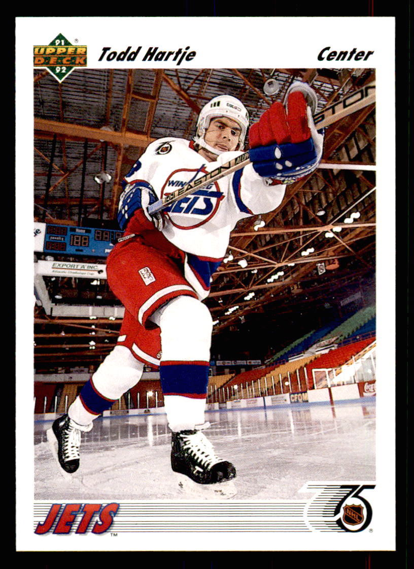  Тодд Хартье-Виннипег Джетс перый легионер в СССР