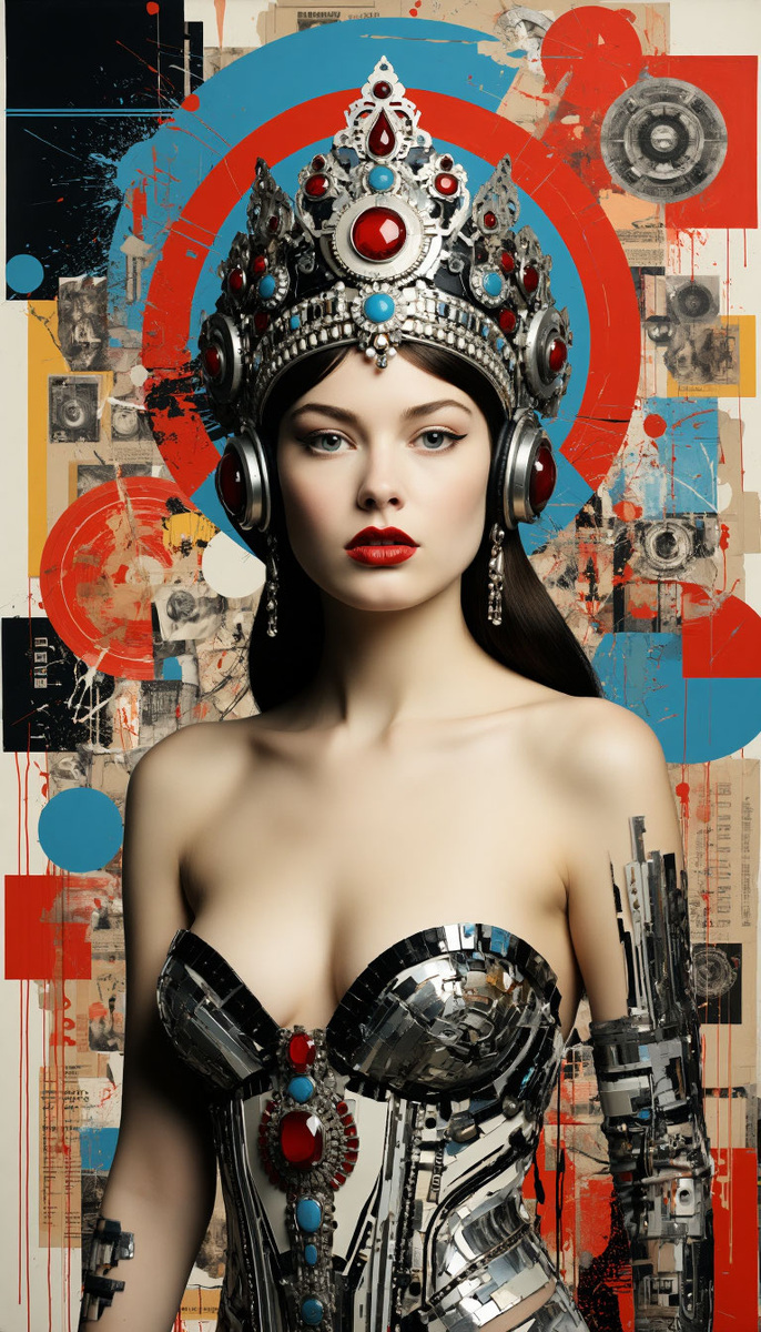 Кокошник 2077: где традиции встречаются с киберреальностью