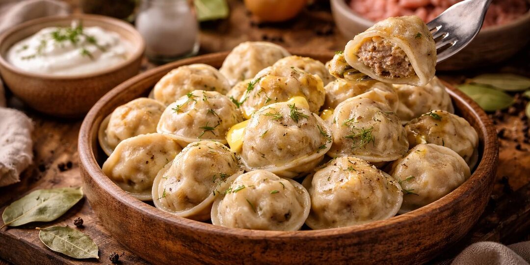 СИБИРСКИЕ пельмени самые ВКУСНЫЕ ИЗ-ЗА ФАРША, по версии моей БАБУШКИ