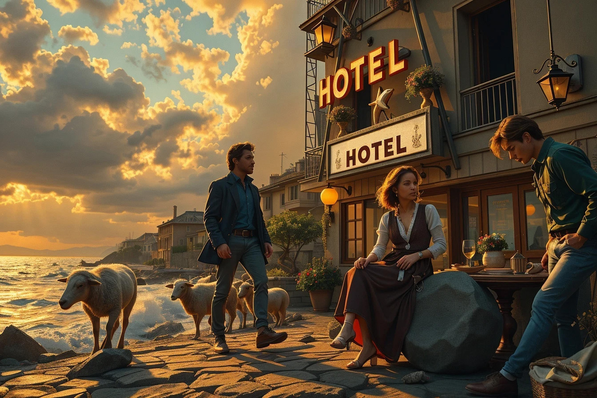 Иллюстрация к пересказу книги Дэнс, дэнс, дэнс