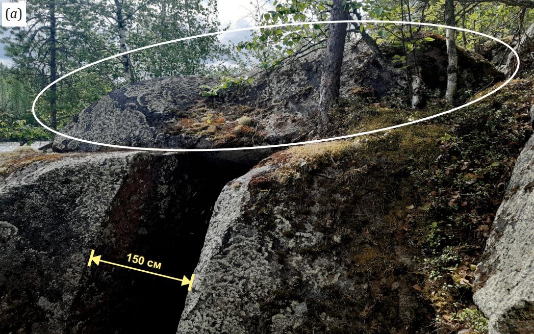    Карельские ученые обнаружили древнее землетрясение в Пудожском районе© КарНЦ РАН