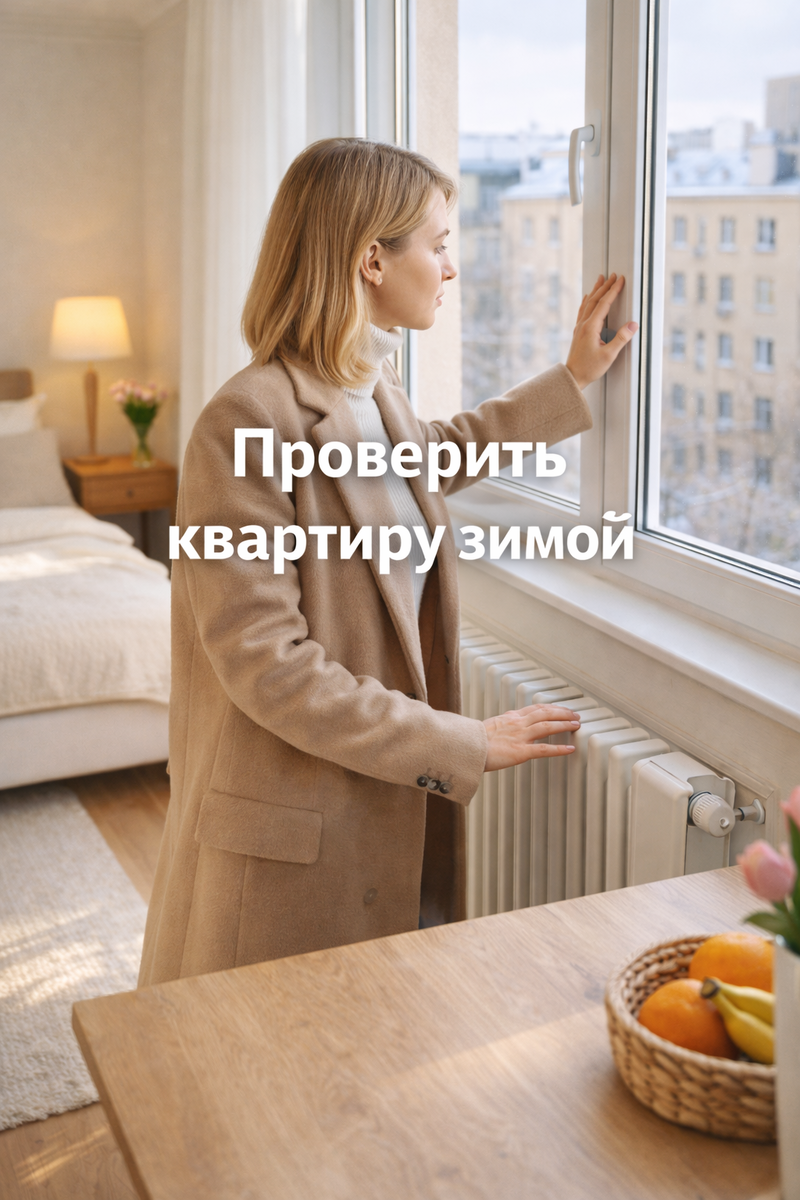 Чек-лист: что важно проверить в квартире зимой при заселении