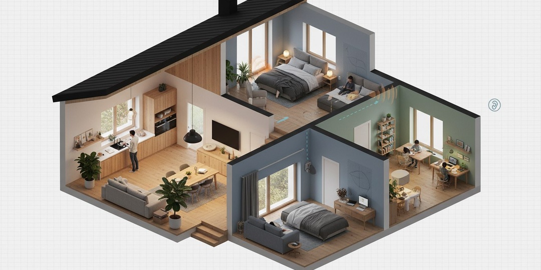 Шум и ссоры дома — не про «характер», а про планировку