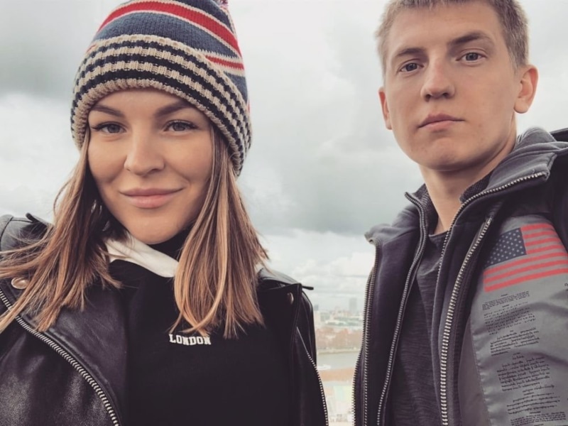 Алексей Щербаков с супругой Еленой