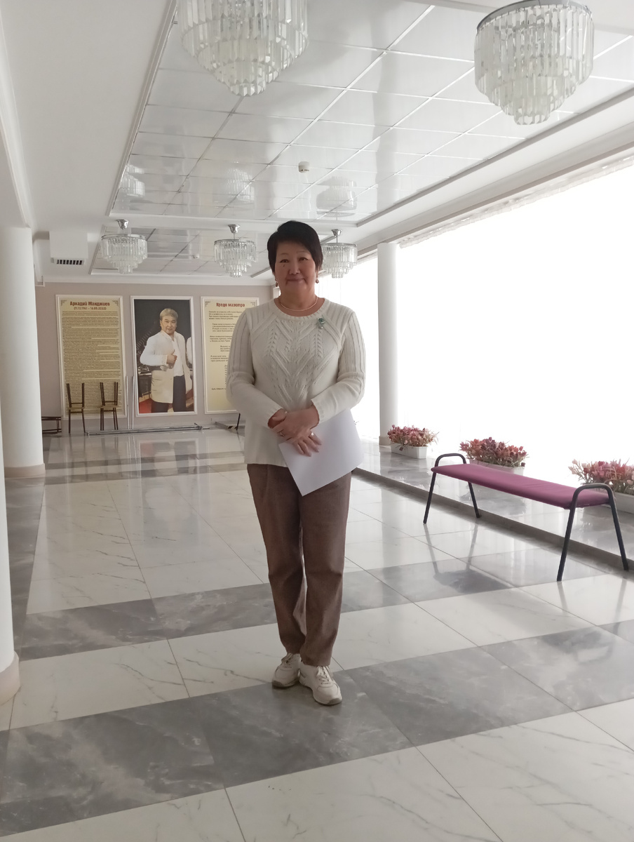 Сегодня в одном из холлов.