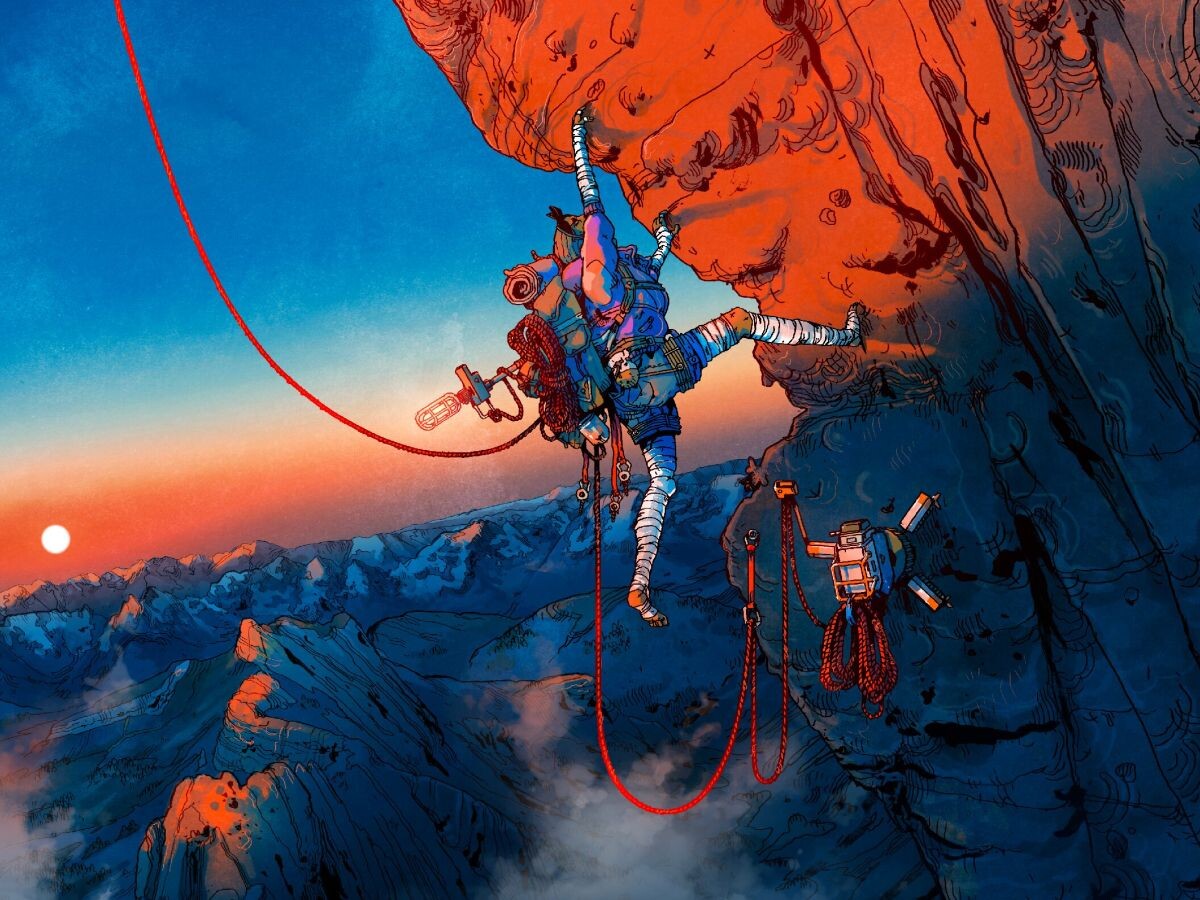    Атмосферно и увлекательно. Игроки в восторге от симулятора альпиниста Cairn