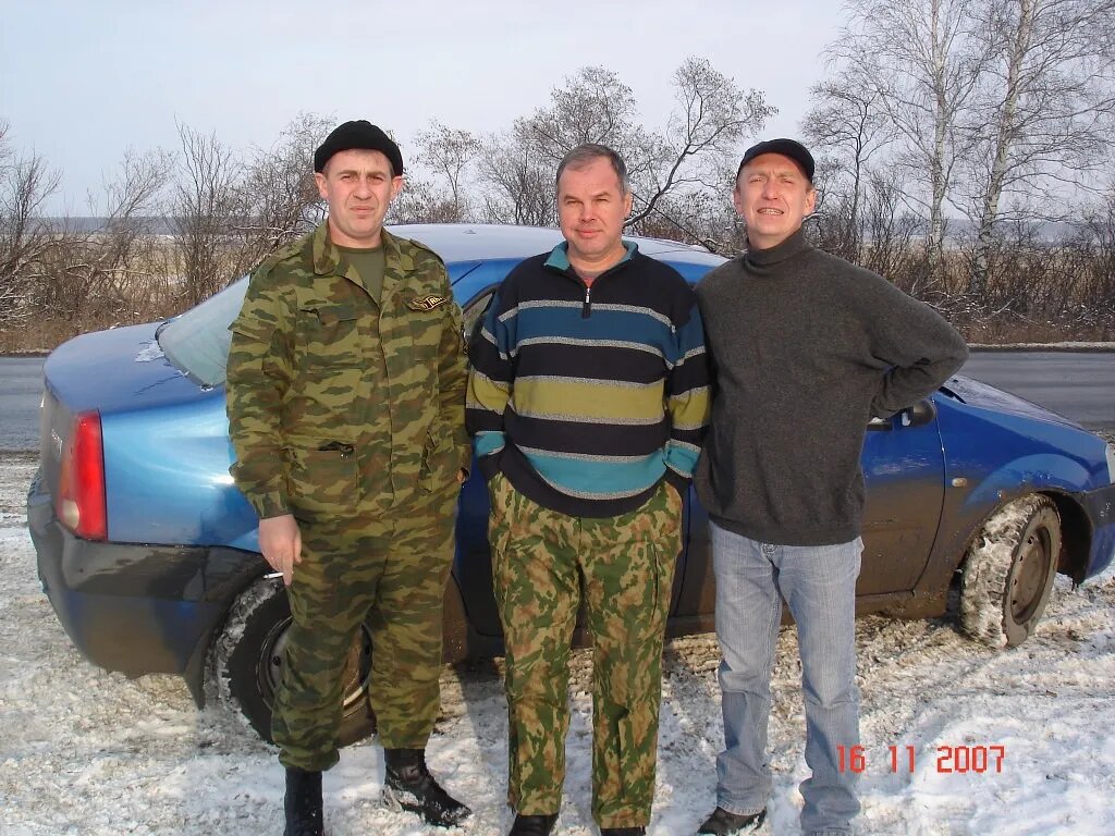 По дороге в Долматово.