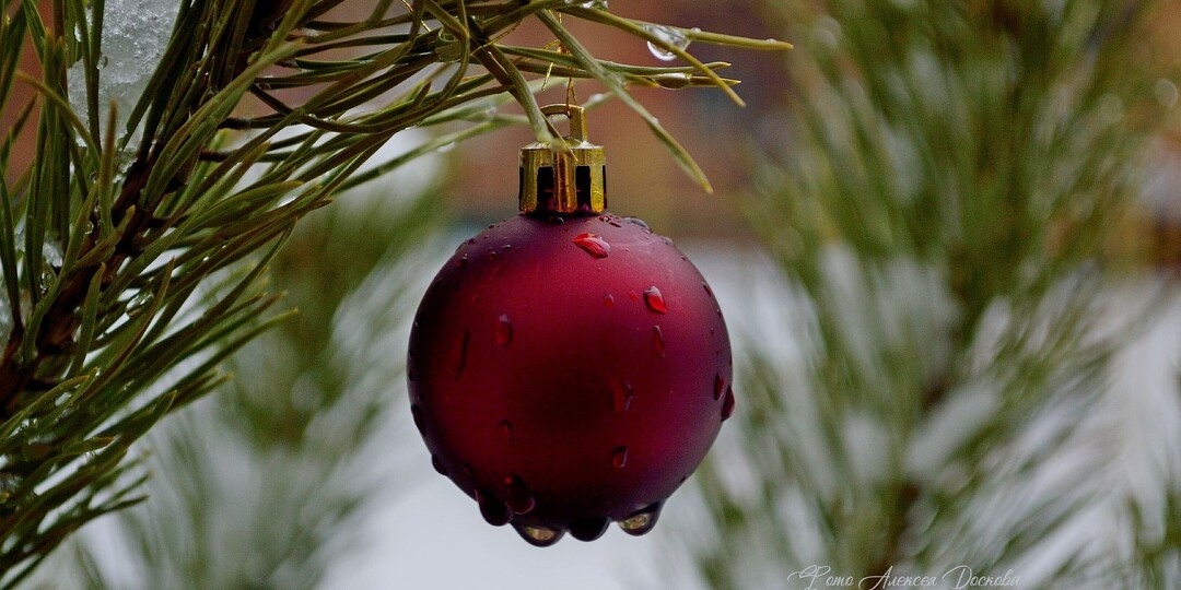 Подтаявший город