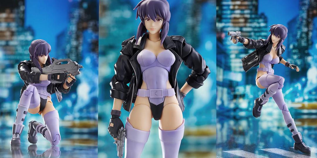 Вышла новая фигурка Мотоко Кусанаги "Ghost in the Shell: Stand Alone Complex" PLAMATEA