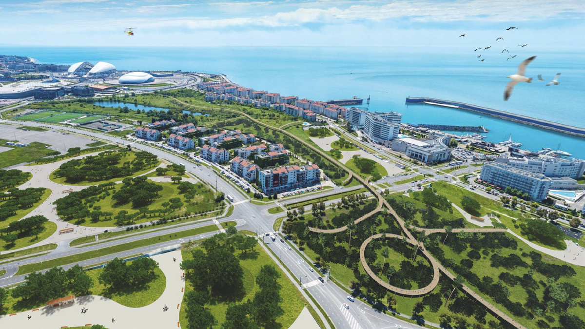 Надземная экотропа в Сириусе