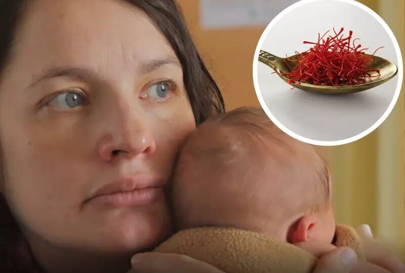 Употребление шафрана значительно уменьшает проявления послеродовой депрессии