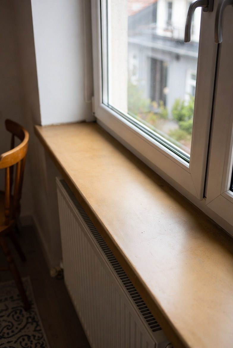 подоконник из микроцемента