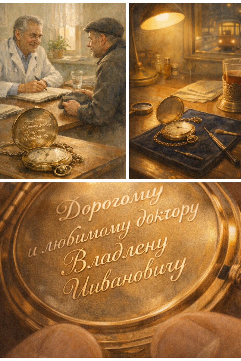 Теги: истории, проза, мастер и ученик, время, память, семейные истории, мистический реализм, ремесло, часы, душевное Хэштеги: #история #проза #часы #время #память #мастерская #микромагия