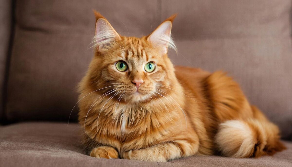 Пушистая красавица Белла