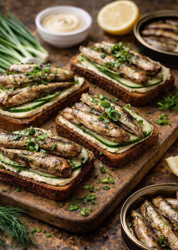 Сервировка бутербродов 