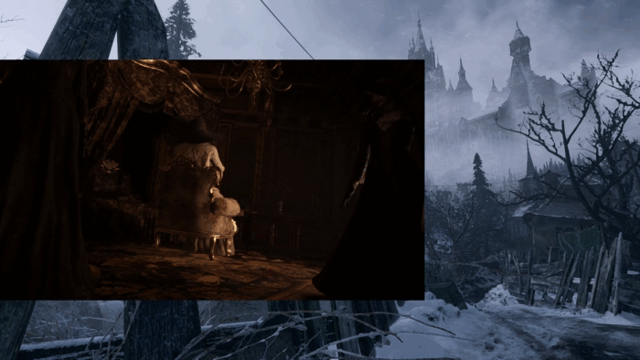 Gif картинка "В гостях у семьи Димитреску"