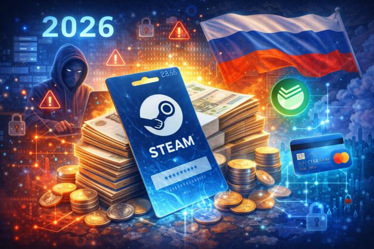 Пополнить Steam в 2026 году в России: рабочие способы, риски и как выбрать самый удобный