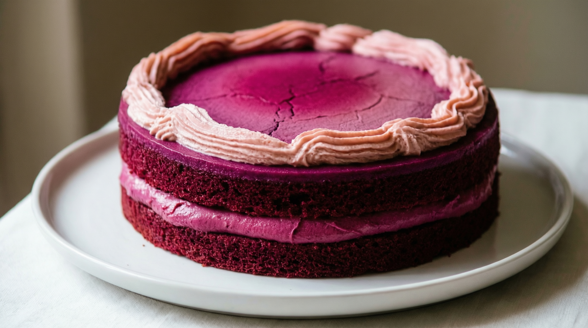 Малиновый торт с кремом из маскарпоне