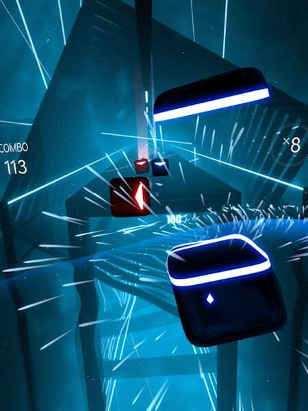 Beat Saber геймплей