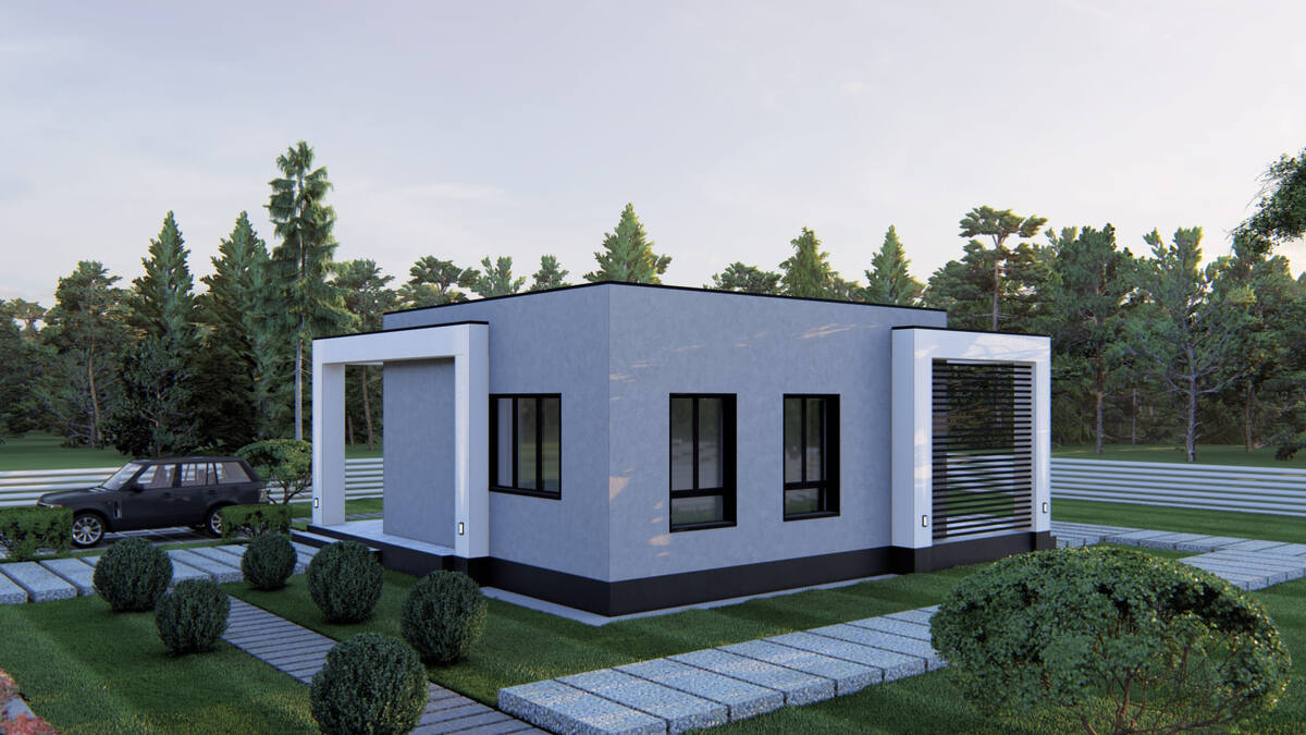 Площадь 62, 6 кв.м