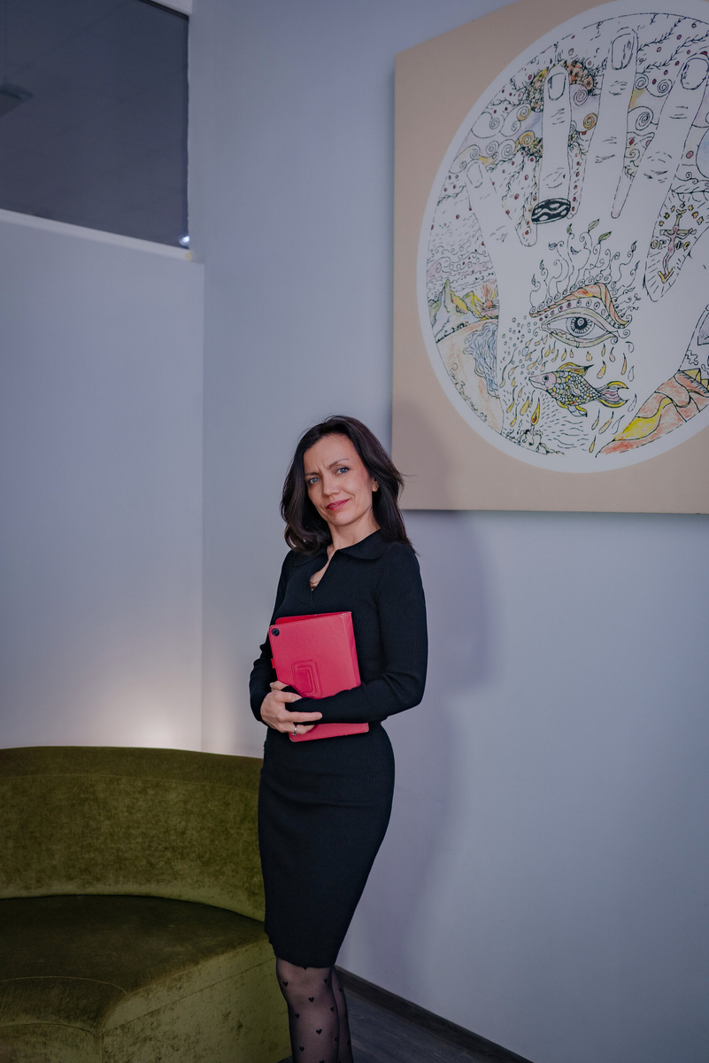 Психолог в кабинете