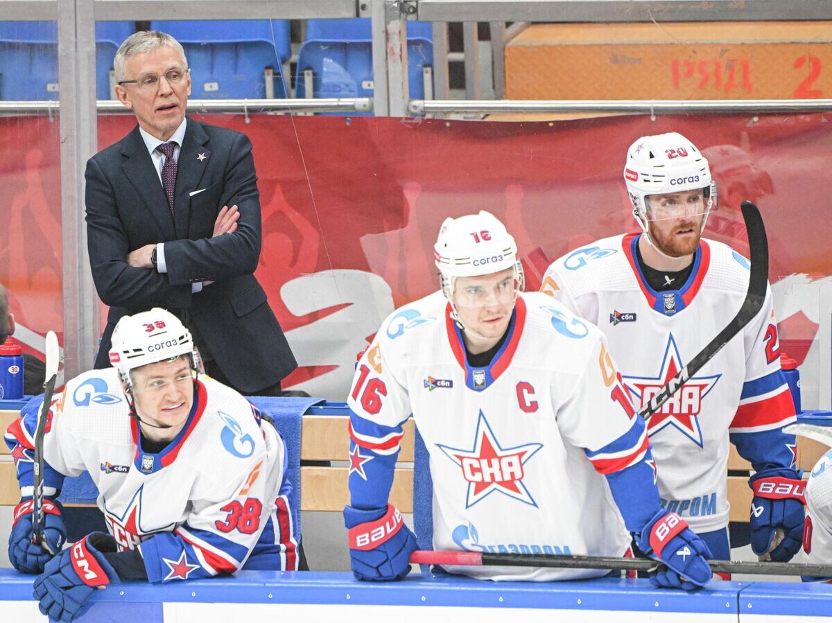    Хоккей. КХЛ. "Спартак" (Москва) - СКА (Санкт-Петербург) | © РИА Новости / Сергей Гунеев