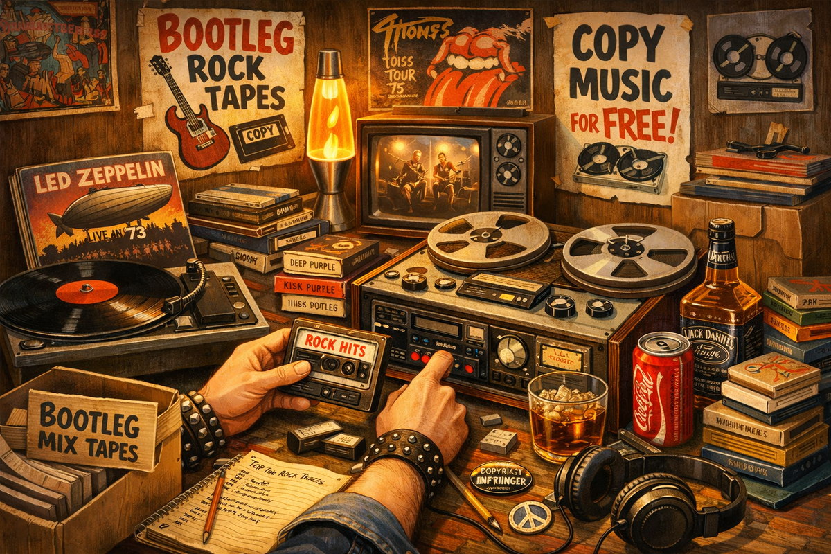 Музыка, которую нельзя было купить, но все слушали (иллюстрация)