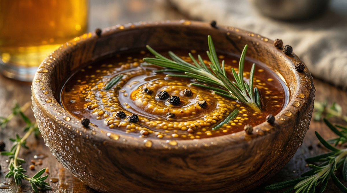 Пивной маринад с горчицей