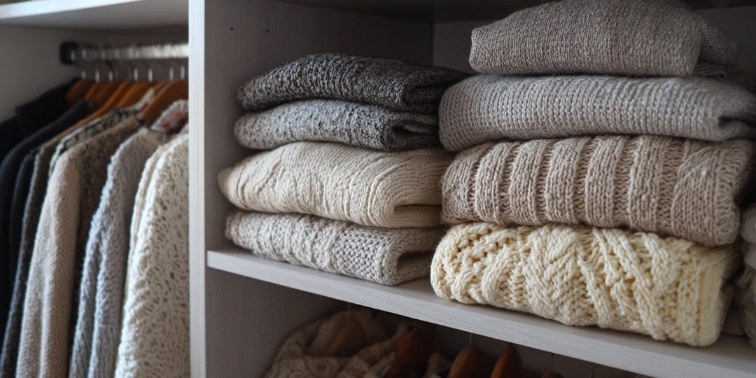 6 способов навести порядок в маленьком шкафу с зимней одеждой