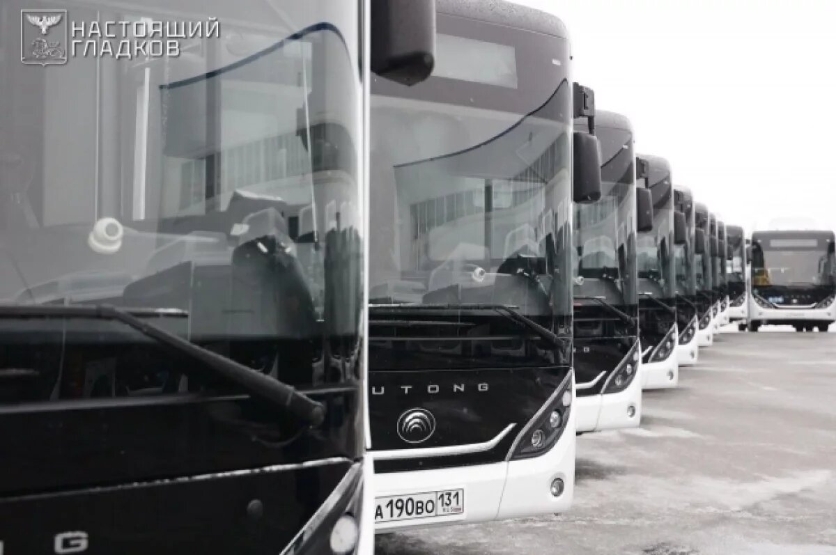    Белгородский губернатор: Пассажирский транспорт пополнился 29 автобусами