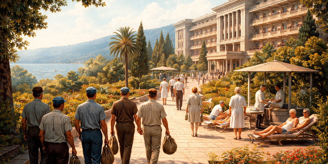 Зачем на самом деле нужны были советские санатории, и почему они были не курортом