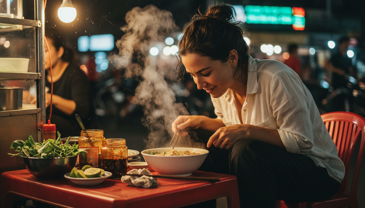 Настоящий вкус путешествия скрывается не в отелях «все включено», а на шумных улицах, где ужин стоит копейки.