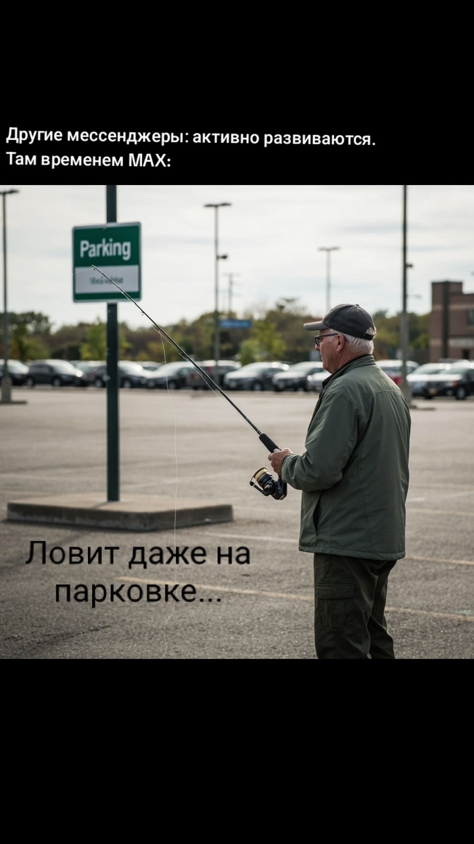 Вот и ловит дед Максим, да и ### остался с ним...