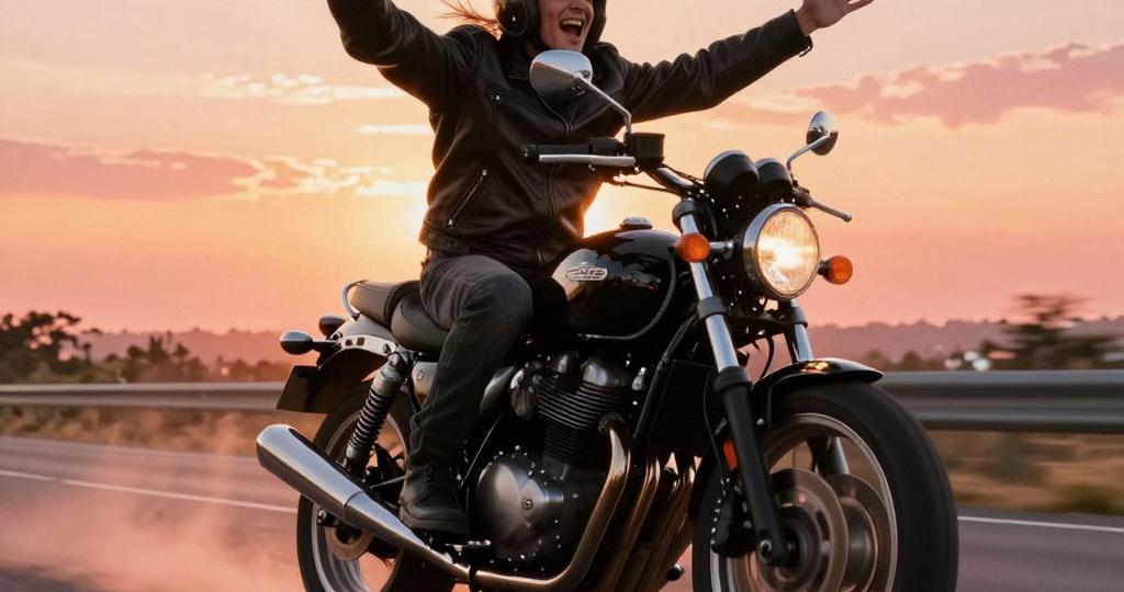 Эстетика вождения мототехники..