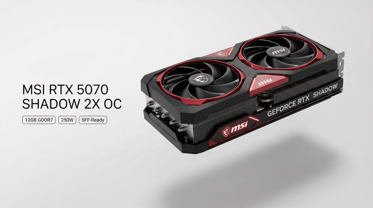 MSI RTX 5070 12G SHADOW 2X OC