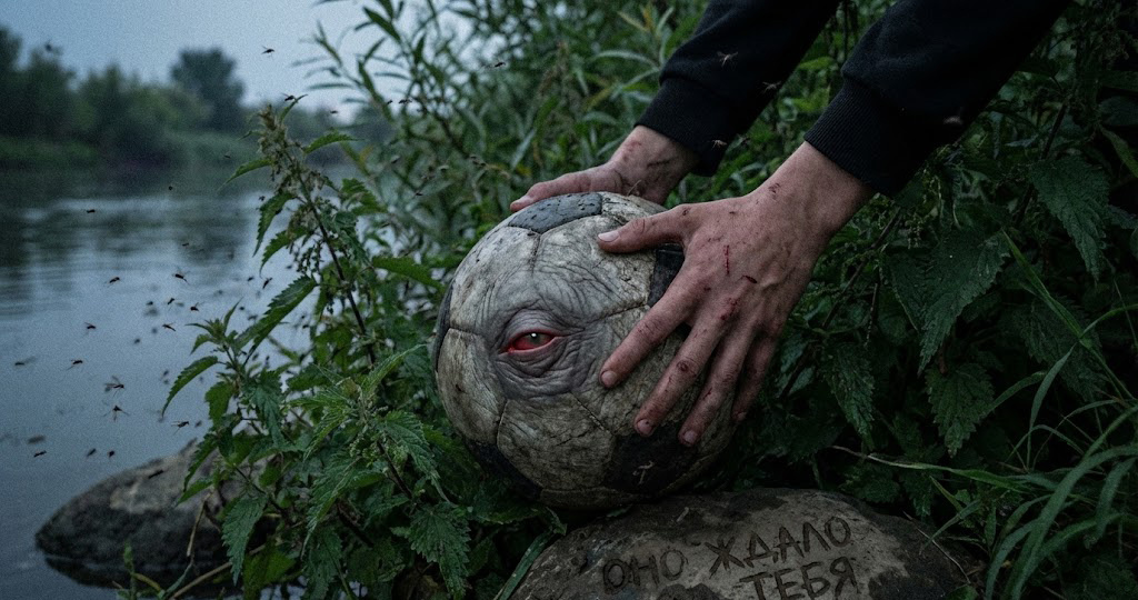 Мяч улетел в кусты у реки. Я полез его искать, но нащупал что-то теплое, что вдруг чихнуло