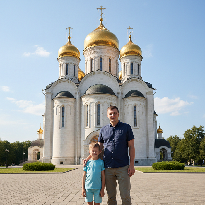    Могу ли я крестить сына без одного из крестных?