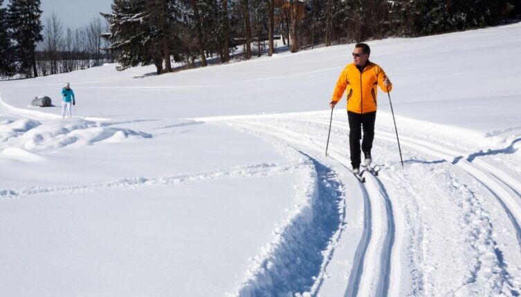    Чем полезен лыжный спорт? Фото: по лицензии CC0 Pxhere.com