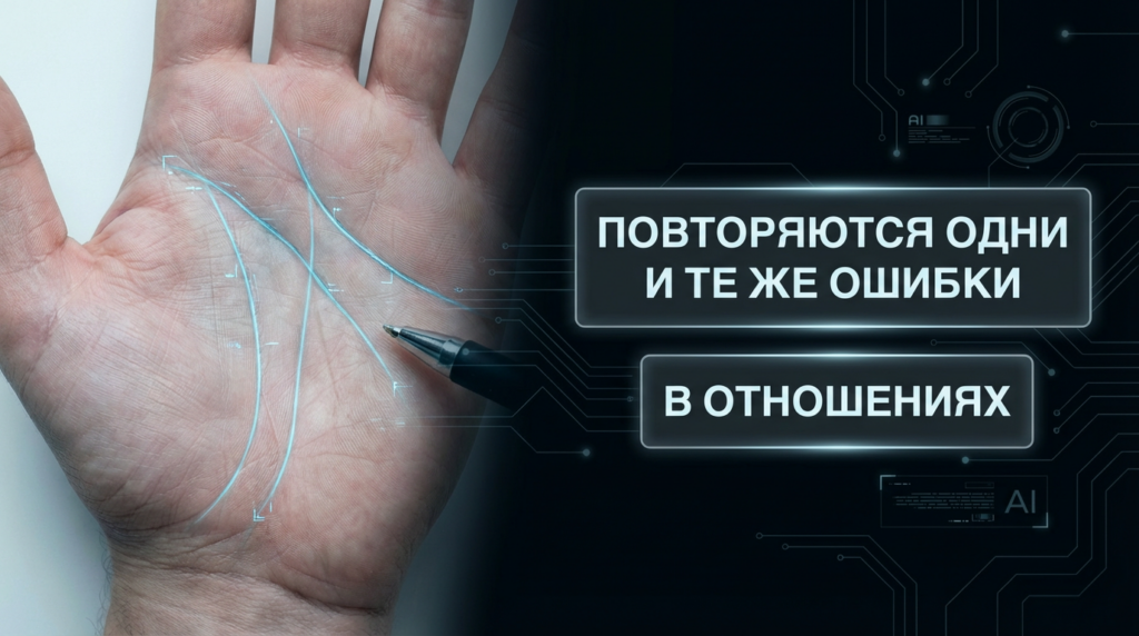    Расположение линии брака на ладони, указывающее на проблемы в личной жизни. admin