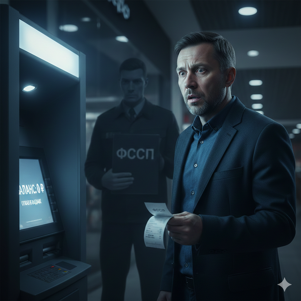 Арест счетов и списание средств — одна из самых частых жалоб должников. По закону приставы не имеют права забирать всю зарплату целиком: по большинству долгов можно удерживать не более 50%, в исключительных случаях — до 70%. Всё, что списано сверх этой нормы, можно и нужно вернуть через жалобы и суд.