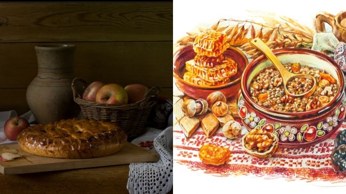 До Петра русский даже знатный стол отличался строгостью и простотой.