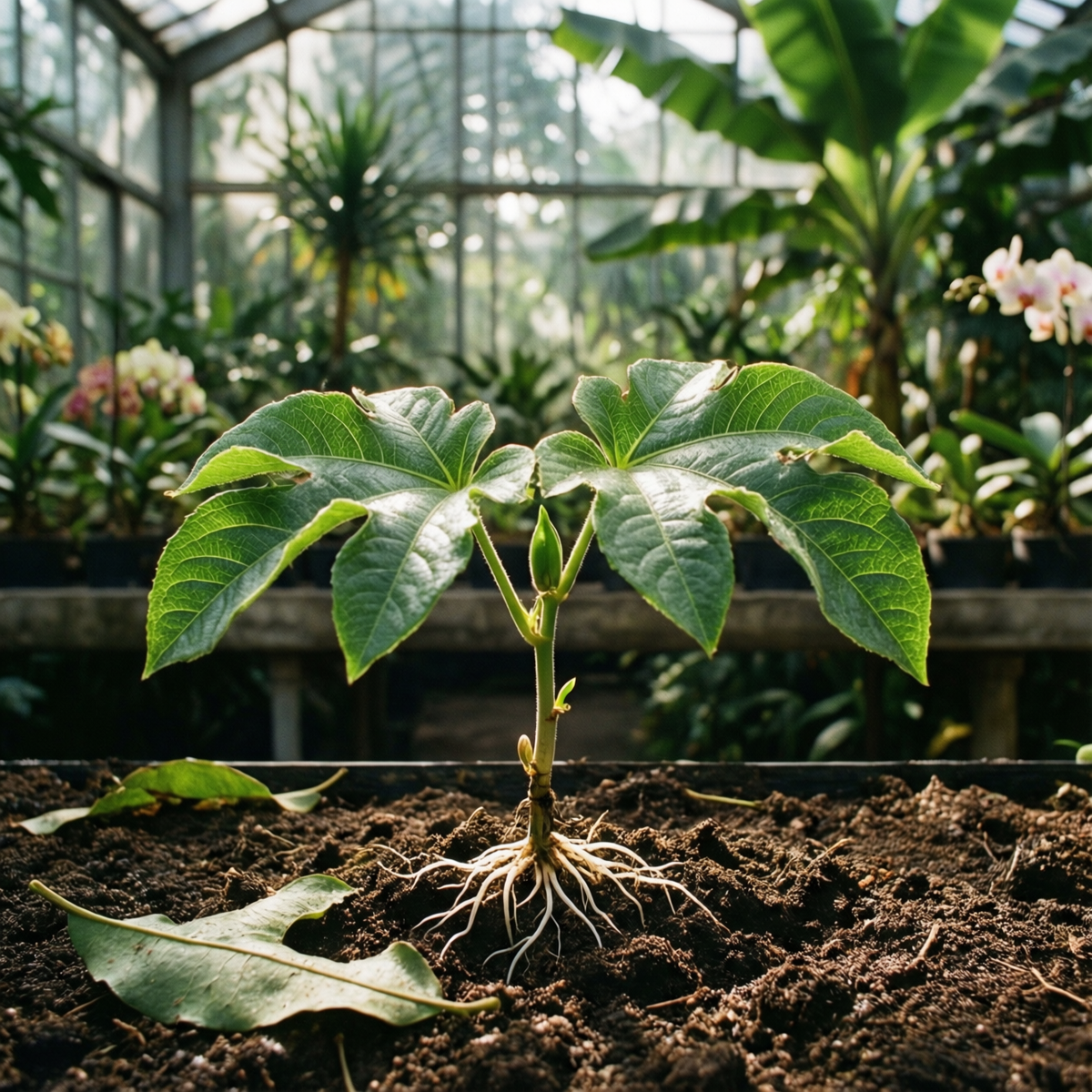 Проросток Папайи