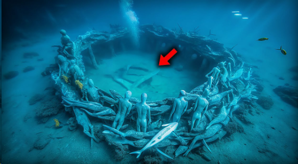 Дрон был спущен на дно Бермудского треугольника, что удалось заснять