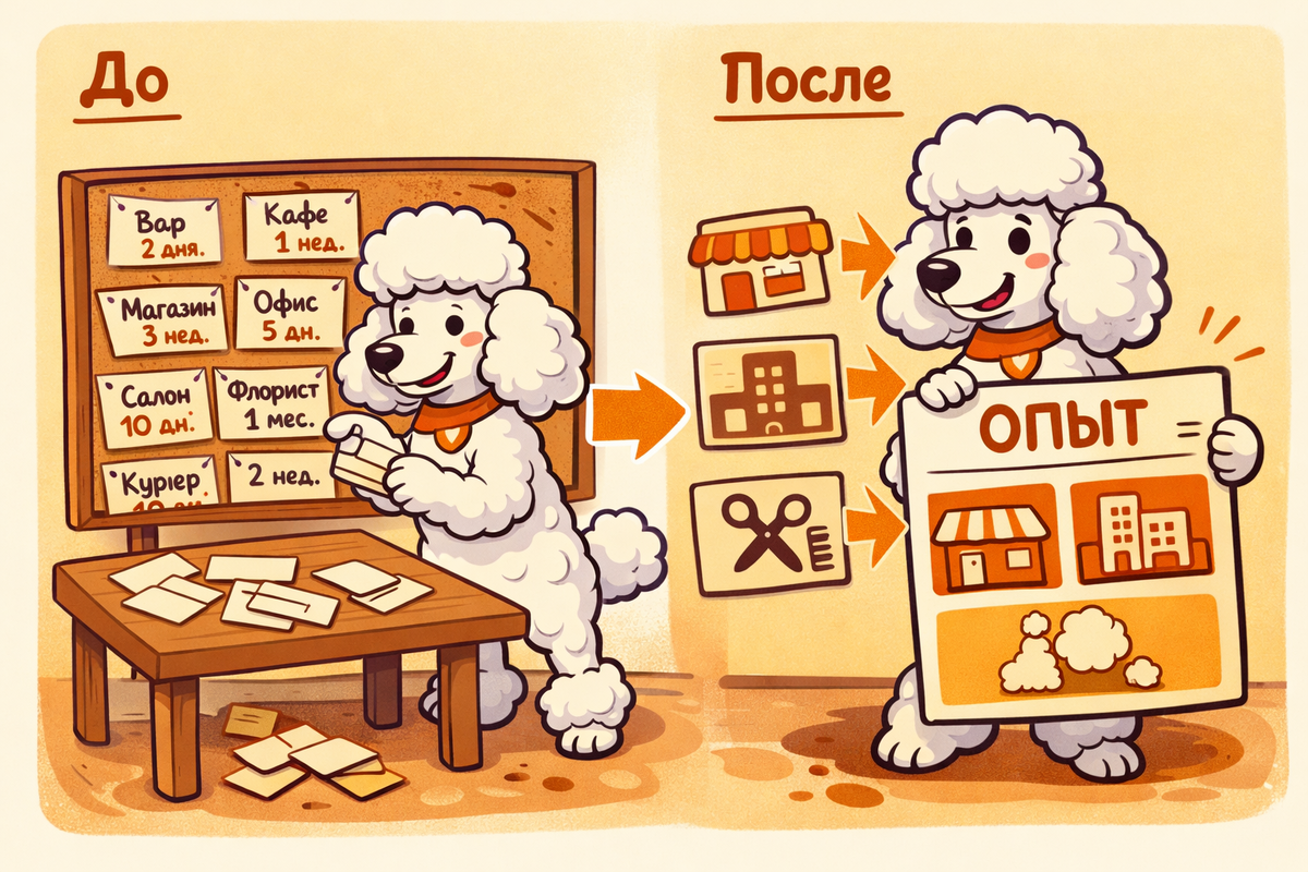 Подумайте, как сделать резюме максимум на один лист